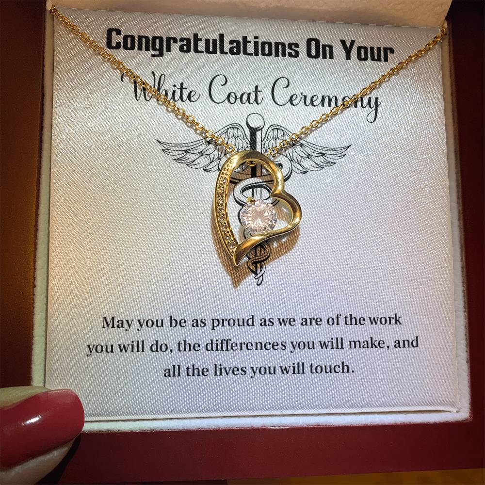 Congratulations On Your White Coat Ceremony You Can Conquer Necklace You Are Amazing Necklace Personal Development Jewelry Motivational Jewelry Gift From Dad Meaningful Gift For Graduates New Chapter Necklace Congratulations Necklace