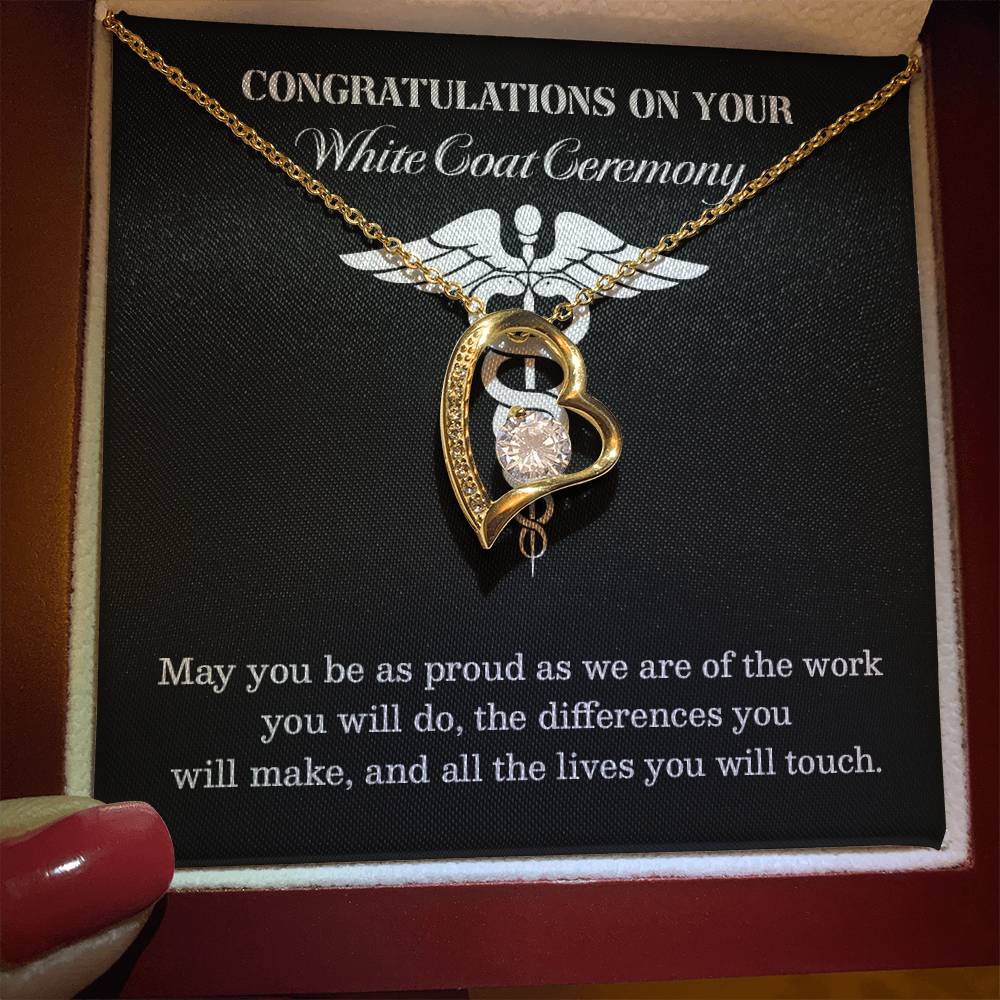 Congratulations On Your White Coat Ceremony You Can Conquer Necklace Enjoy The Journey Necklace Personal Growth Jewelry Motivational Jewelry Meaningful Gift For Graduates Achievements Necklace Congratulations Necklace White Coat Ceremony