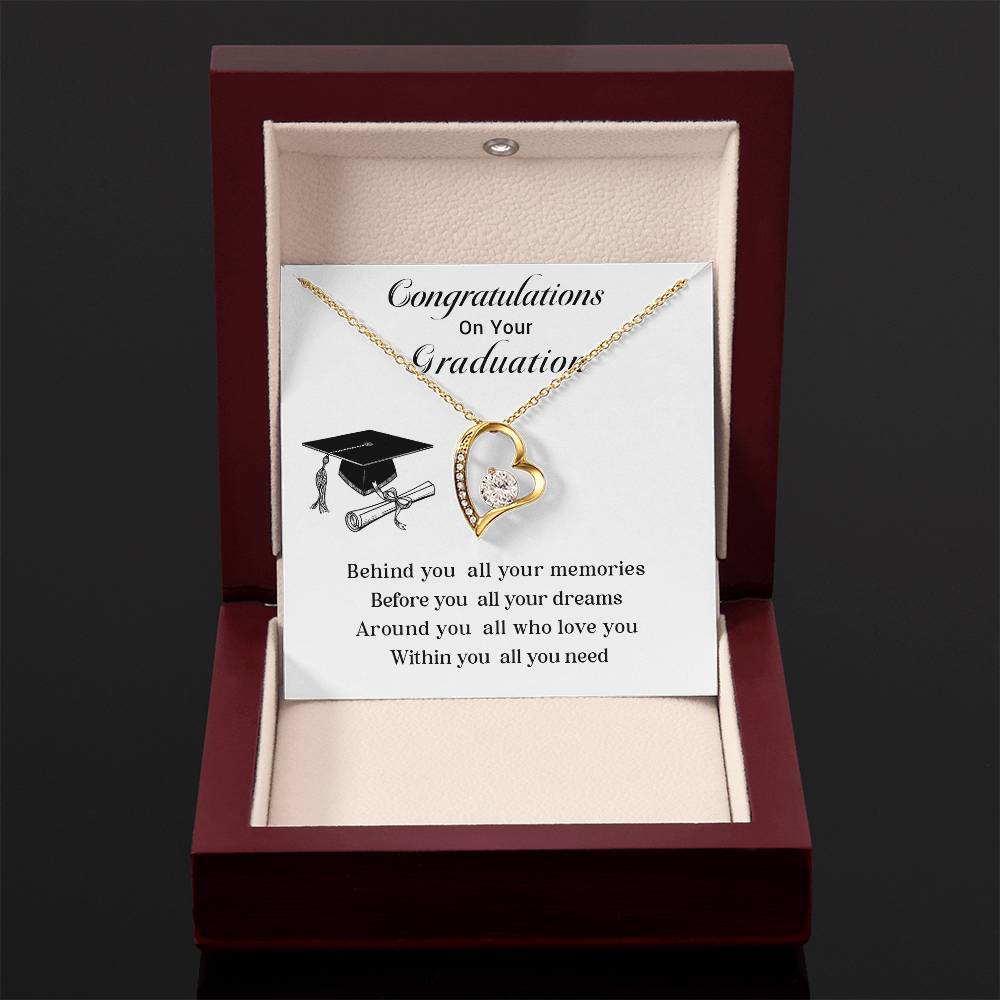 Congratulations On Your Graduation Necklace Graduation Necklace Gift Necklace For Graduate’s Special Day Gift For Graduate’s New Journey Necklace For Graduate’s Memories Gift For Graduate’s Success Emotional Gift For Graduates