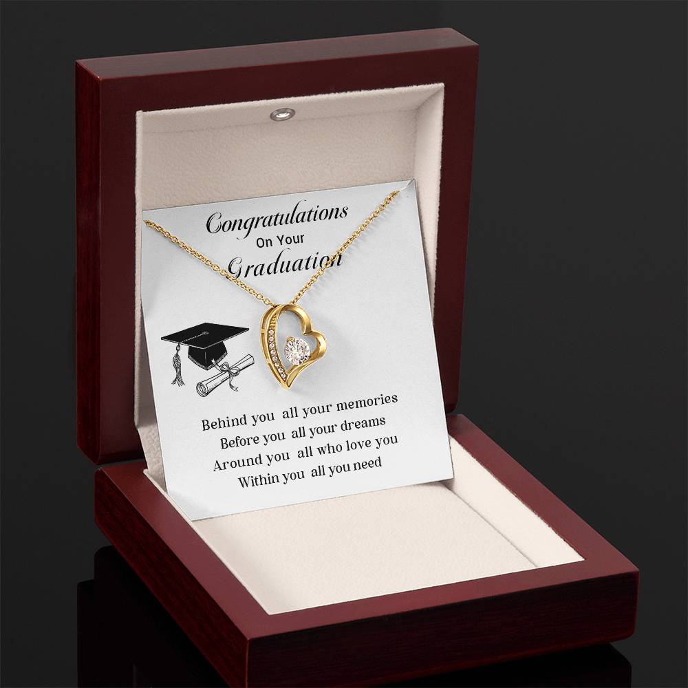 Congratulations On Your Graduation Necklace Graduation Necklace Gift Necklace For Graduate’s Special Day Gift For Graduate’s New Journey Necklace For Graduate’s Memories Gift For Graduate’s Success Emotional Gift For Graduates