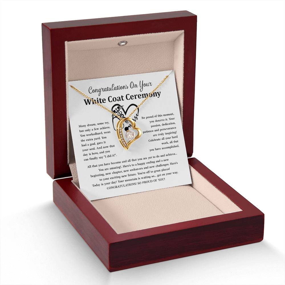 Congratulations On Your White Coat Ceremony You Can Conquer Necklace New Chapter Necklace Personal Growth Jewelry Motivational Jewelry White Coat Ceremony Congratulations Necklace Meaningful Gift For Graduates Emotional Connection Necklace