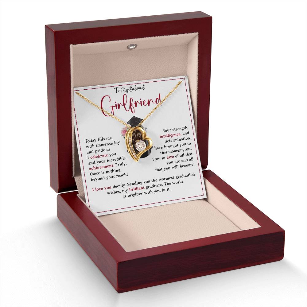 Girlfriend Graduation Necklace Gift from Boyfriend