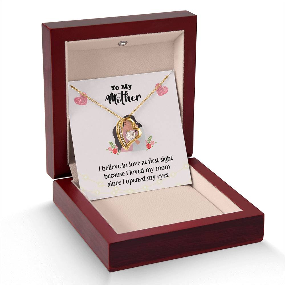 Necklace Gift for Mother – Daughter to Mom Jewelry Box