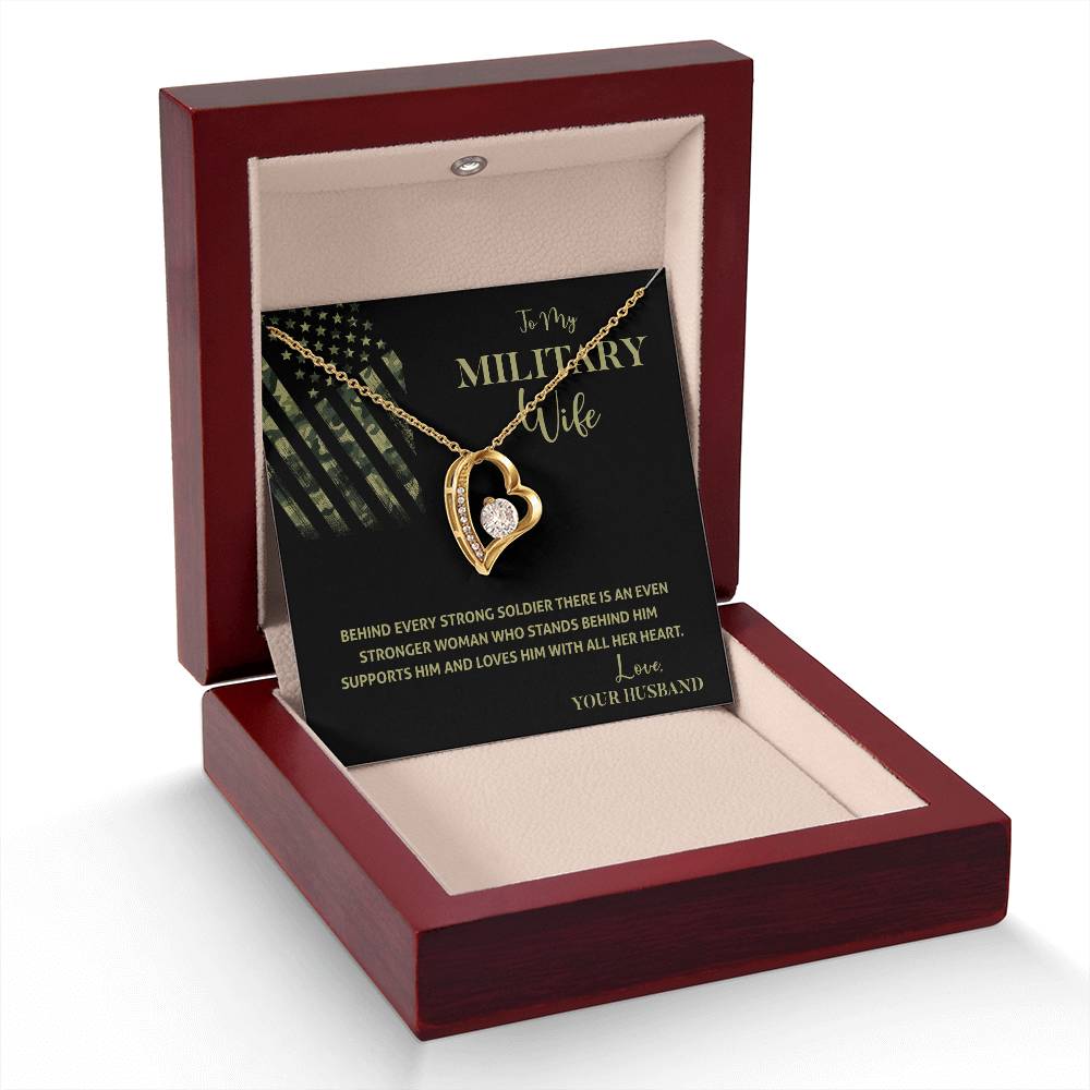 Military Wife Gift from Husband – With Gift Box