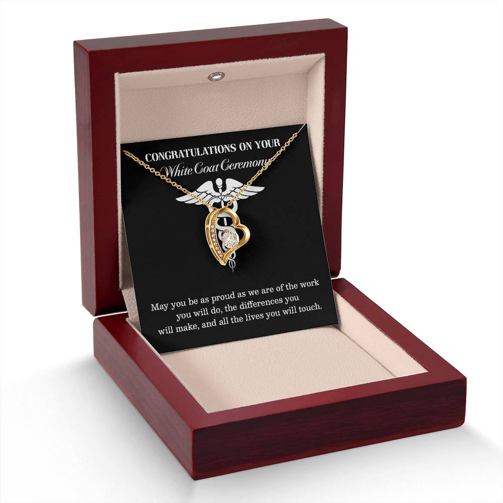 Congratulations On Your White Coat Ceremony You Can Conquer Necklace Enjoy The Journey Necklace Personal Growth Jewelry Motivational Jewelry Meaningful Gift For Graduates Achievements Necklace Congratulations Necklace White Coat Ceremony