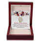 Mother of Groom Gift Necklace with Message Card