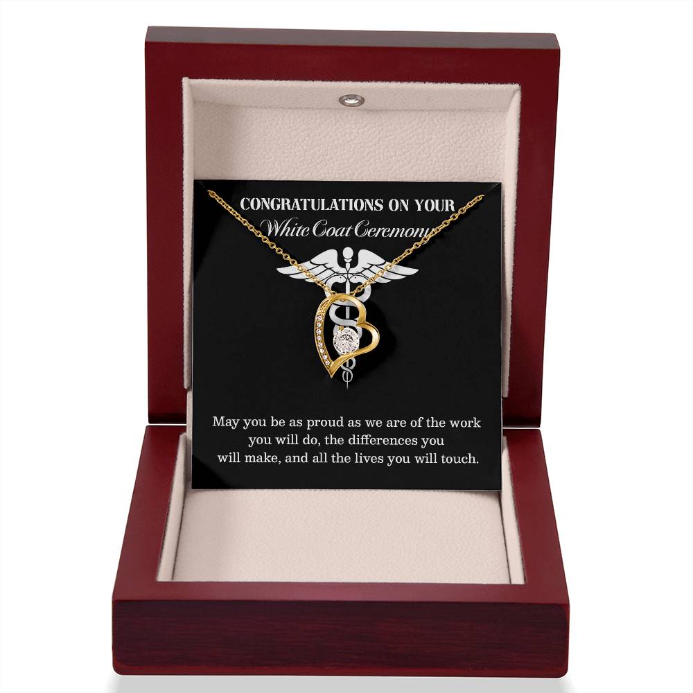 Congratulations On Your White Coat Ceremony You Can Conquer Necklace Enjoy The Journey Necklace Personal Growth Jewelry Motivational Jewelry Meaningful Gift For Graduates Achievements Necklace Congratulations Necklace White Coat Ceremony