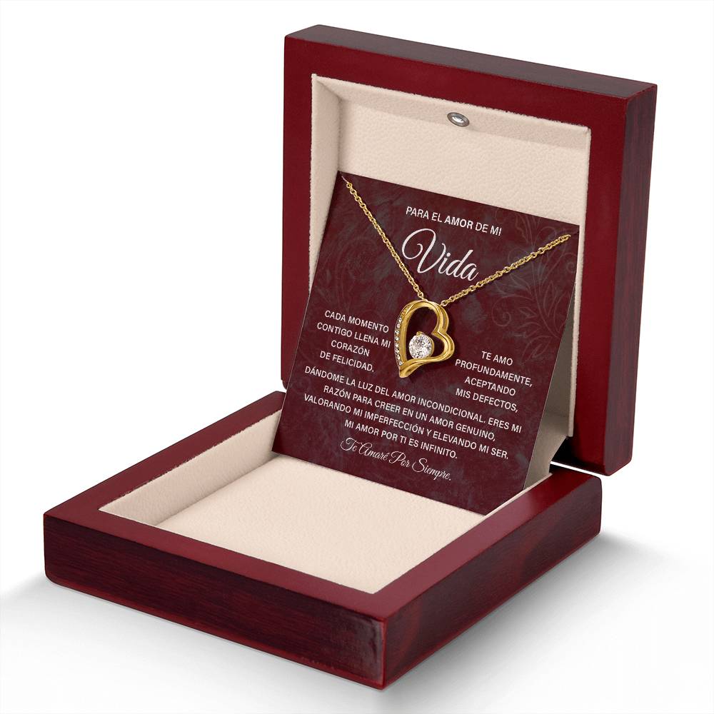 To the Love of My Life Infinity Necklace Gift Box