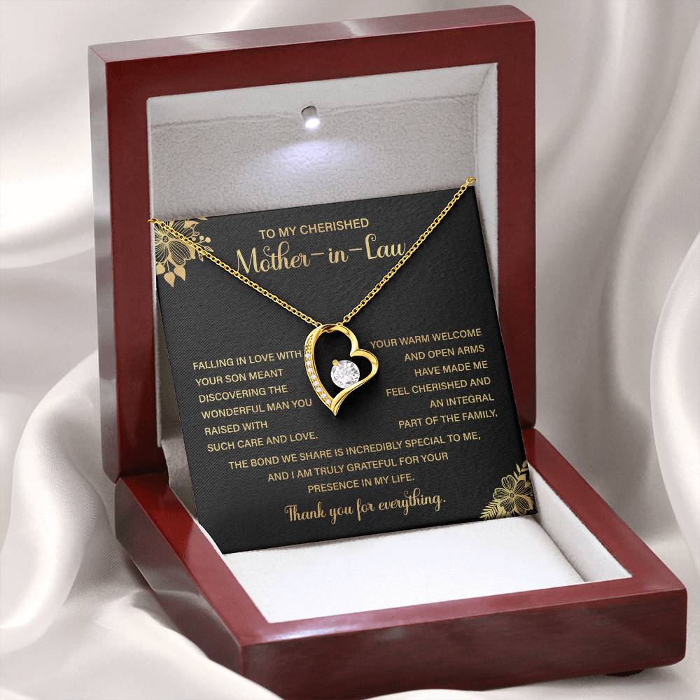 Necklace Gift for Mother-in-Law from Bride