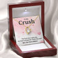 Crush Necklace Gift From Secret Admirer With Message Card