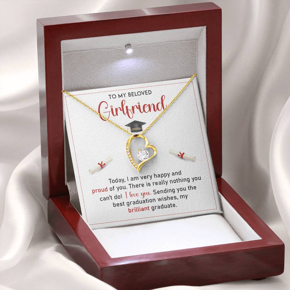 Graduation Gift Necklace for Girlfriend from Boyfriend