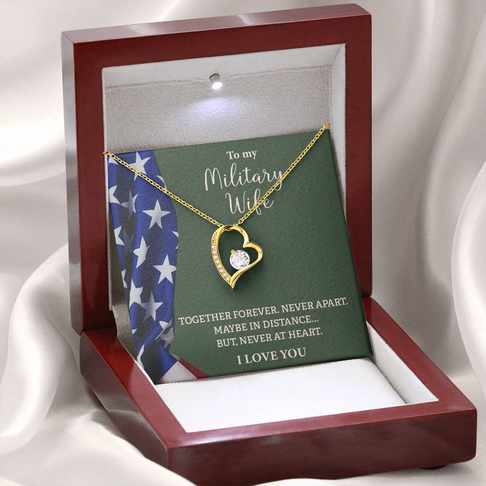 Military Wife Gift from Husband – With Message Card