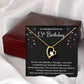 13th Birthday Necklace for Teen Girl – Heart Pendant & Loving Card