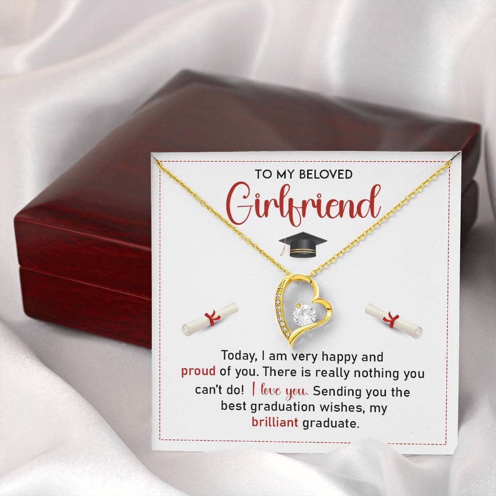 Graduation Gift Necklace for Girlfriend from Boyfriend