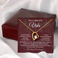 To the Love of My Life Infinity Necklace Gift Box