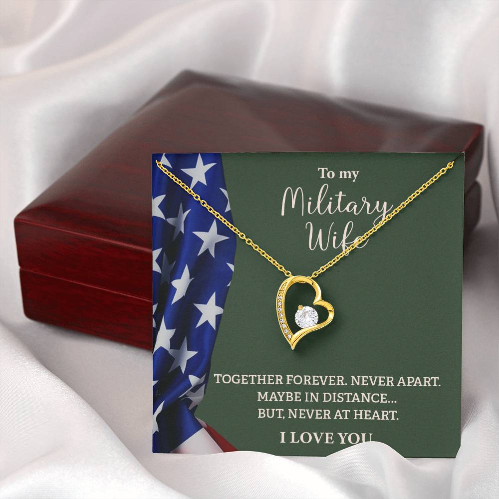 Military Wife Gift from Husband – With Message Card