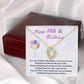 18th Birthday Gift Necklace for Girl – Heart Pendant & Gift Card