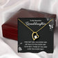 Granddaughter Gift Necklace from Grandma – Message Card