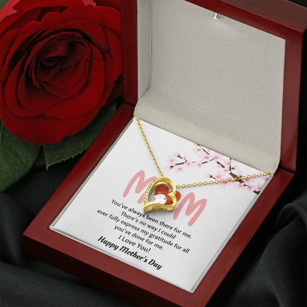 Mother’s Day Necklace Gift for Mom – Jewelry Box