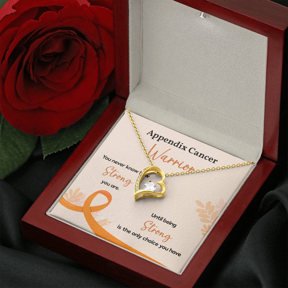 Appendix Cancer Warrior Gift – Message Card Inside