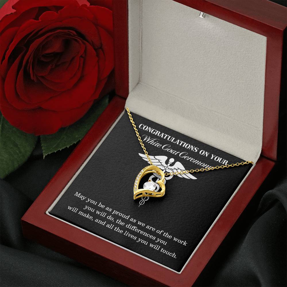 Congratulations On Your White Coat Ceremony You Can Conquer Necklace Enjoy The Journey Necklace Personal Growth Jewelry Motivational Jewelry Meaningful Gift For Graduates Achievements Necklace Congratulations Necklace White Coat Ceremony