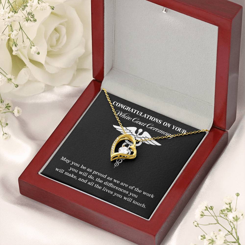 Congratulations On Your White Coat Ceremony You Can Conquer Necklace Enjoy The Journey Necklace Personal Growth Jewelry Motivational Jewelry Meaningful Gift For Graduates Achievements Necklace Congratulations Necklace White Coat Ceremony