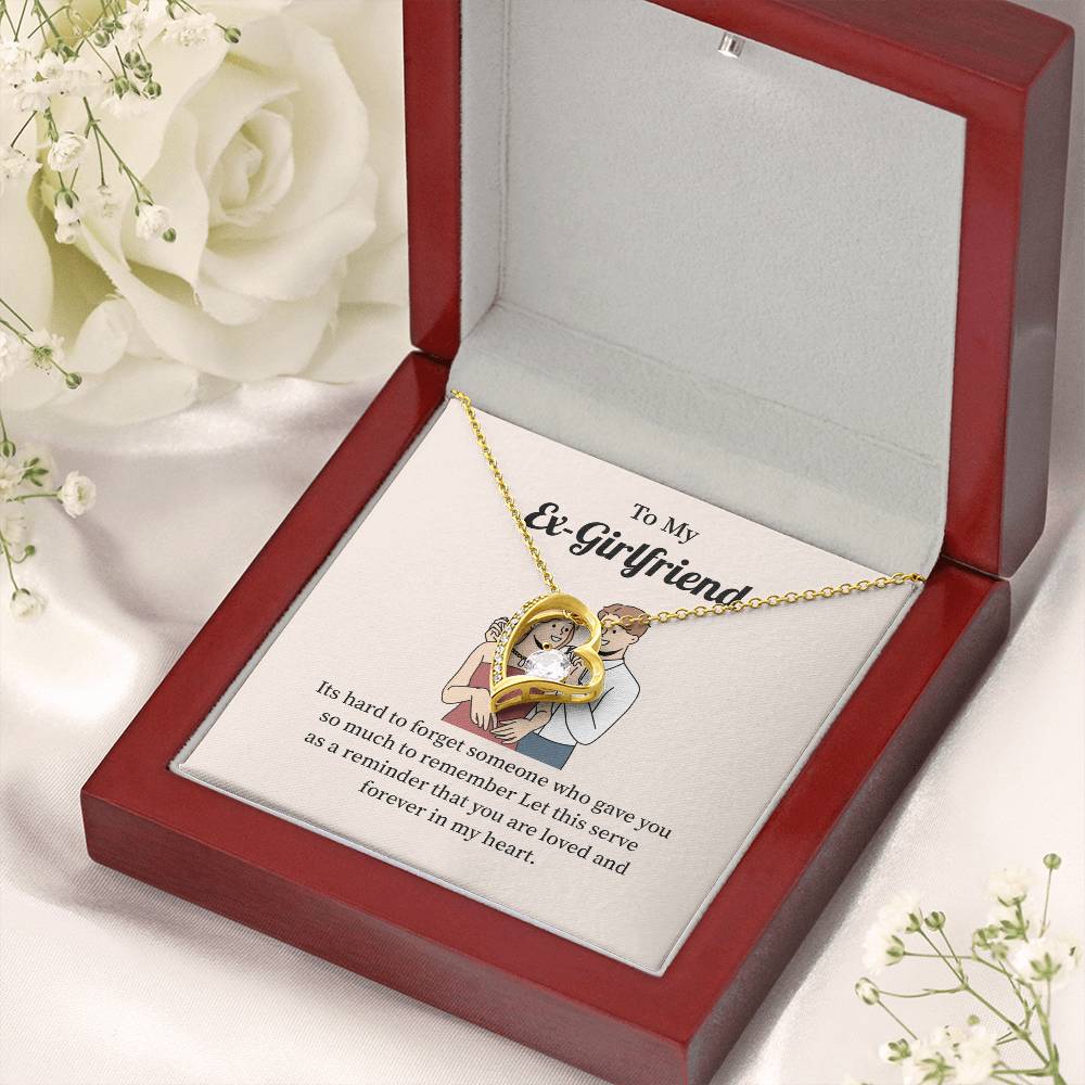 Ex-Girlfriend Necklace Gift – Heart Pendant Keepsake
