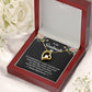 Soulmate Heart Necklace with Message Card & Gift Box
