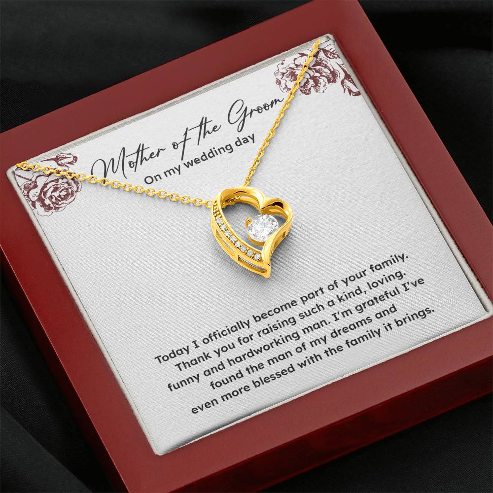 To The Mother Of The Groom On My Wedding Day Mother Of The Groom Gift Wedding Day Gift For Mother-in-law Thank You Gift For Mother Of The Groom Sentimental Gift For Mother Of The Groom