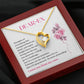 Gift for Ex-Lover – Regretful Necklace with Heartfelt Note