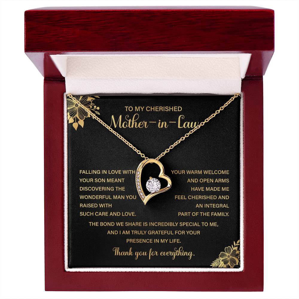 Necklace Gift for Mother-in-Law from Bride