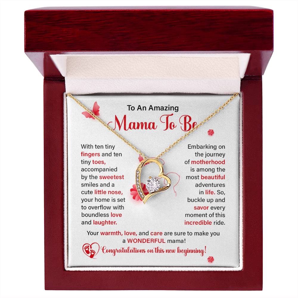 Mama to Be Necklace Gift for Pregnant Women