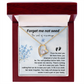 Forget Me Not Seed the seed of miscarriage Necklace