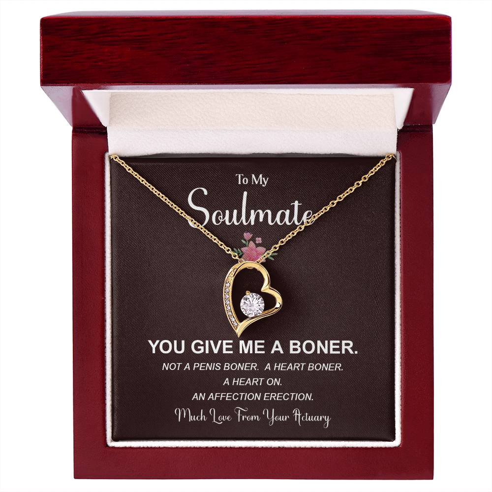 Funny Actuary Necklace Gift for Soulmate Women