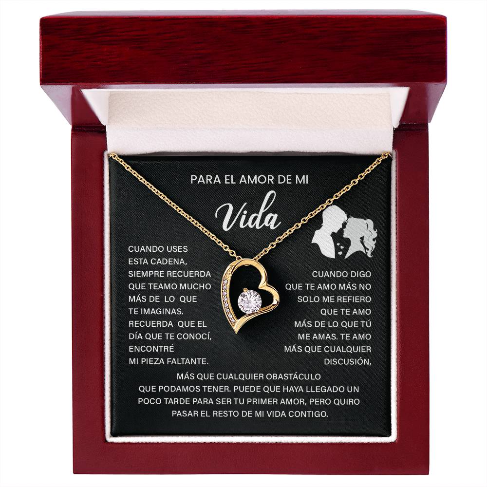 Para La Reina De Mi Vida. Cuando Uses Esta  Cadena, Siempre  Recuerda Que Teamo  Mucho Mas De Lo Que Te  Imaginas..