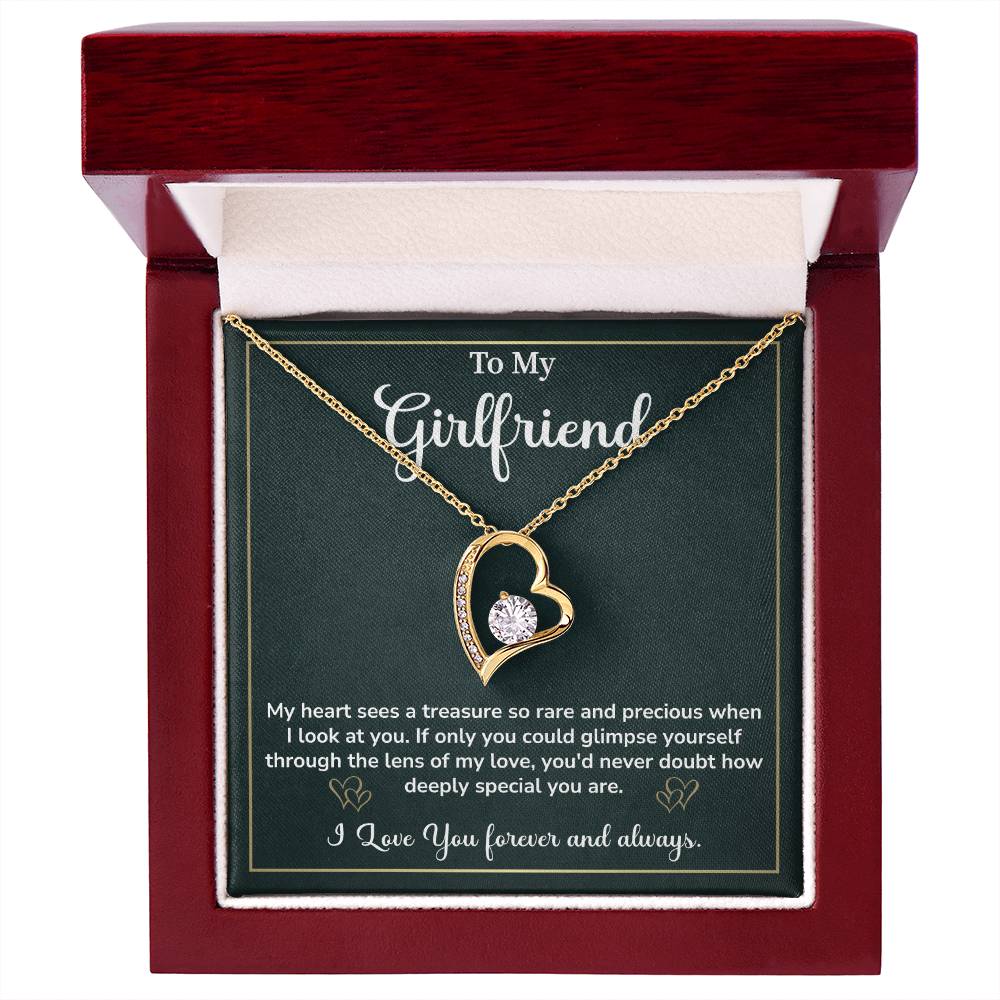 Jewelry Gift with Deeply Sentimental Message Card To My Girlfriend
