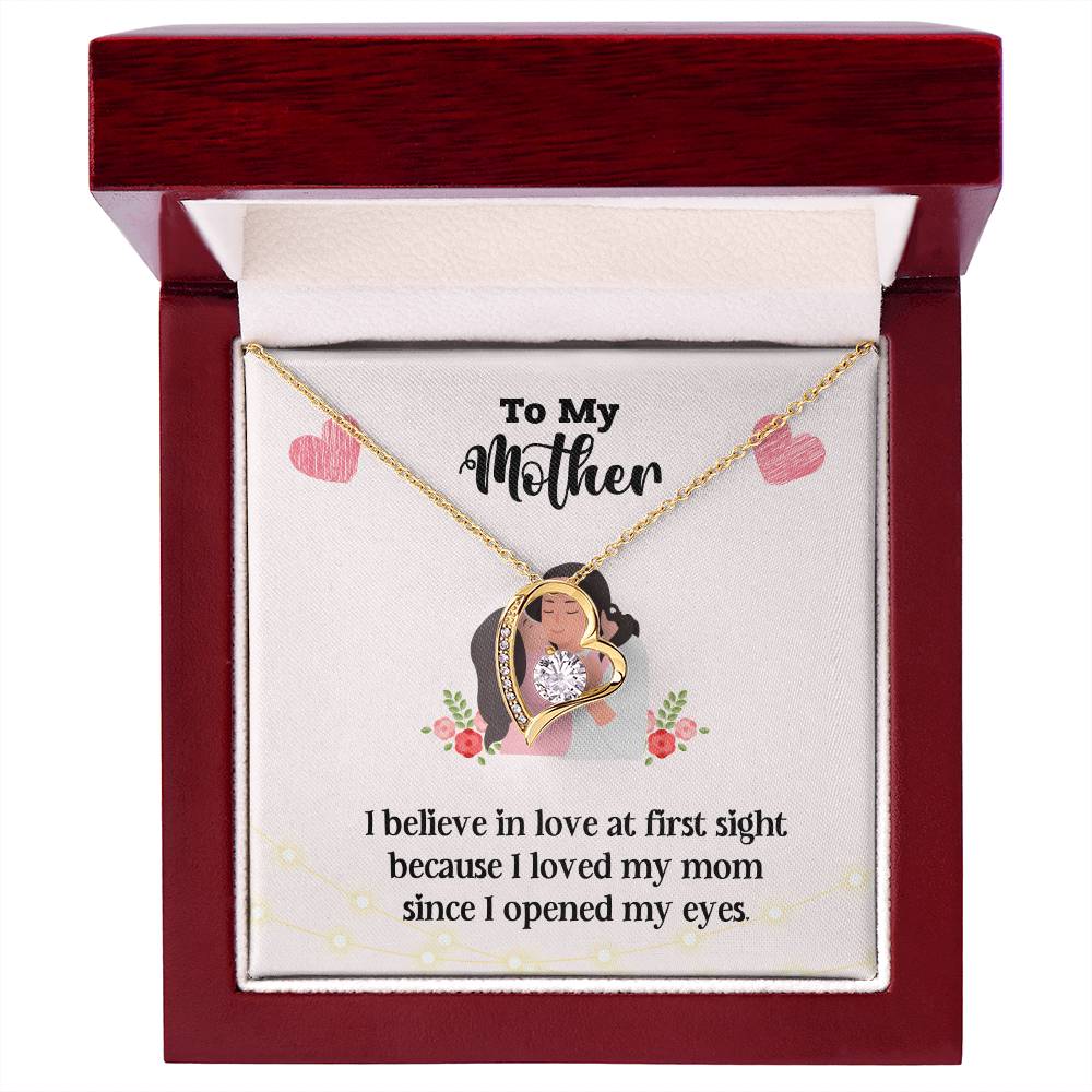Necklace Gift for Mother – Daughter to Mom Jewelry Box