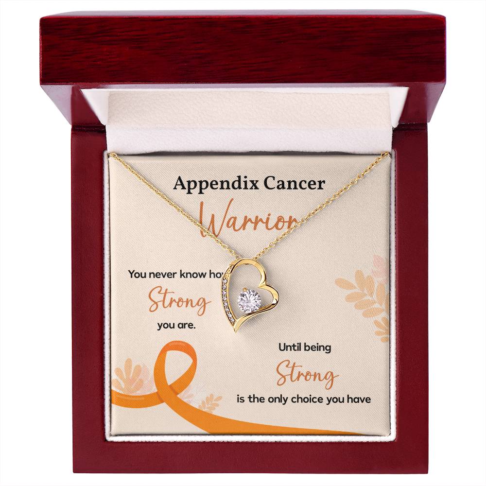 Appendix Cancer Warrior Gift – Message Card Inside