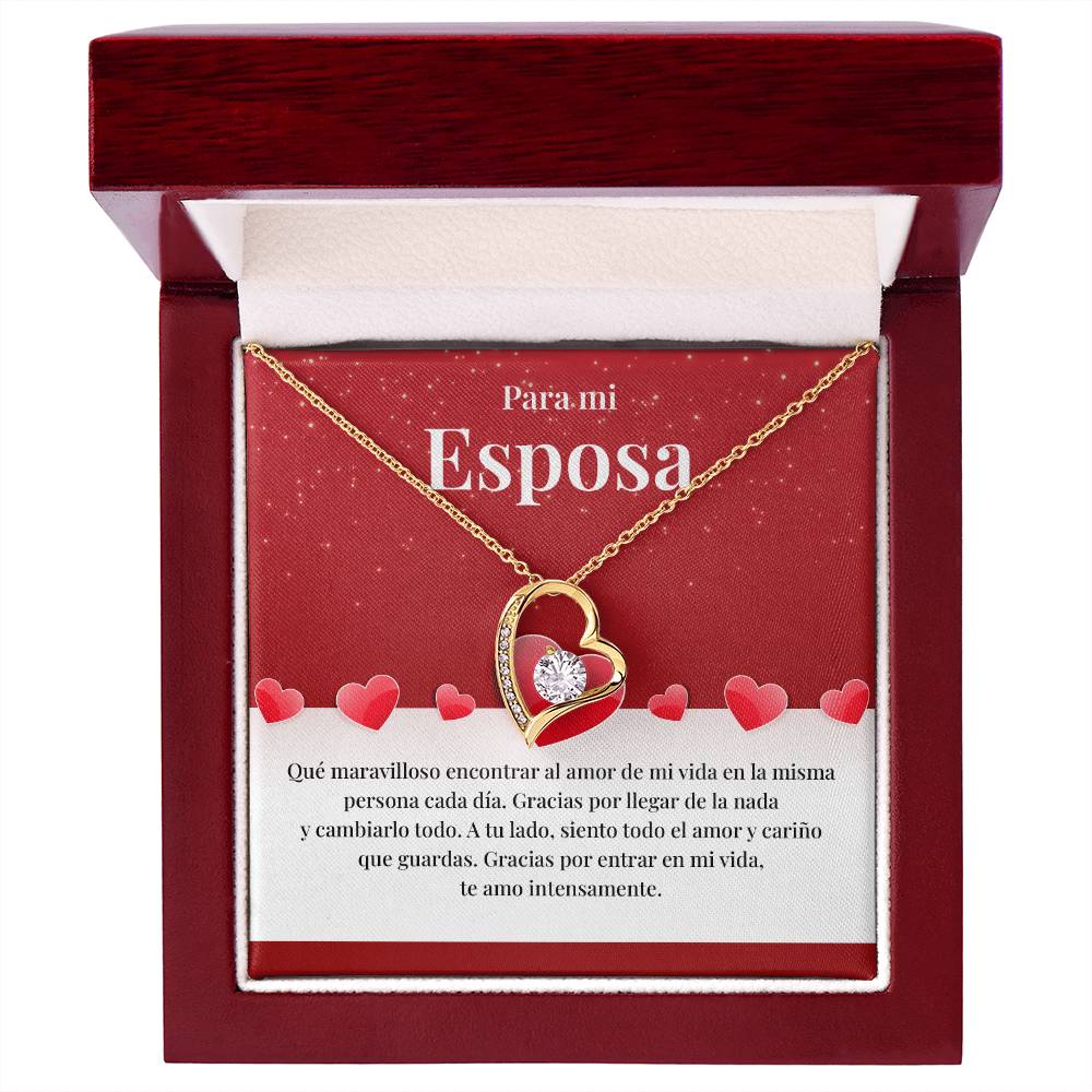Romantic Spanish Gift for Wife with Message Card