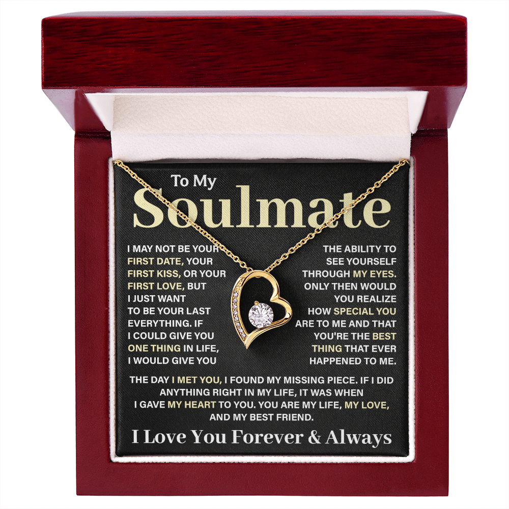 To my soulmate
