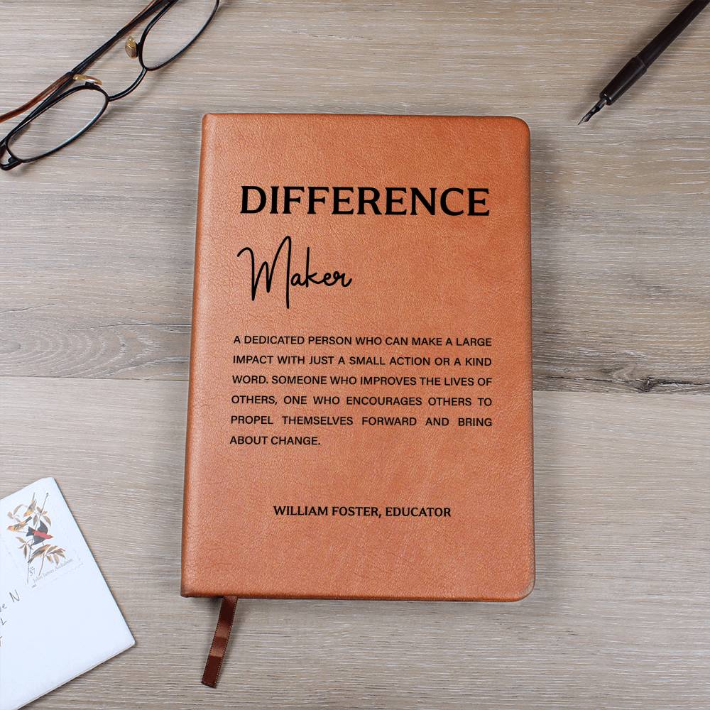 Differance make a dedicated person who can make a larger impact(Name)