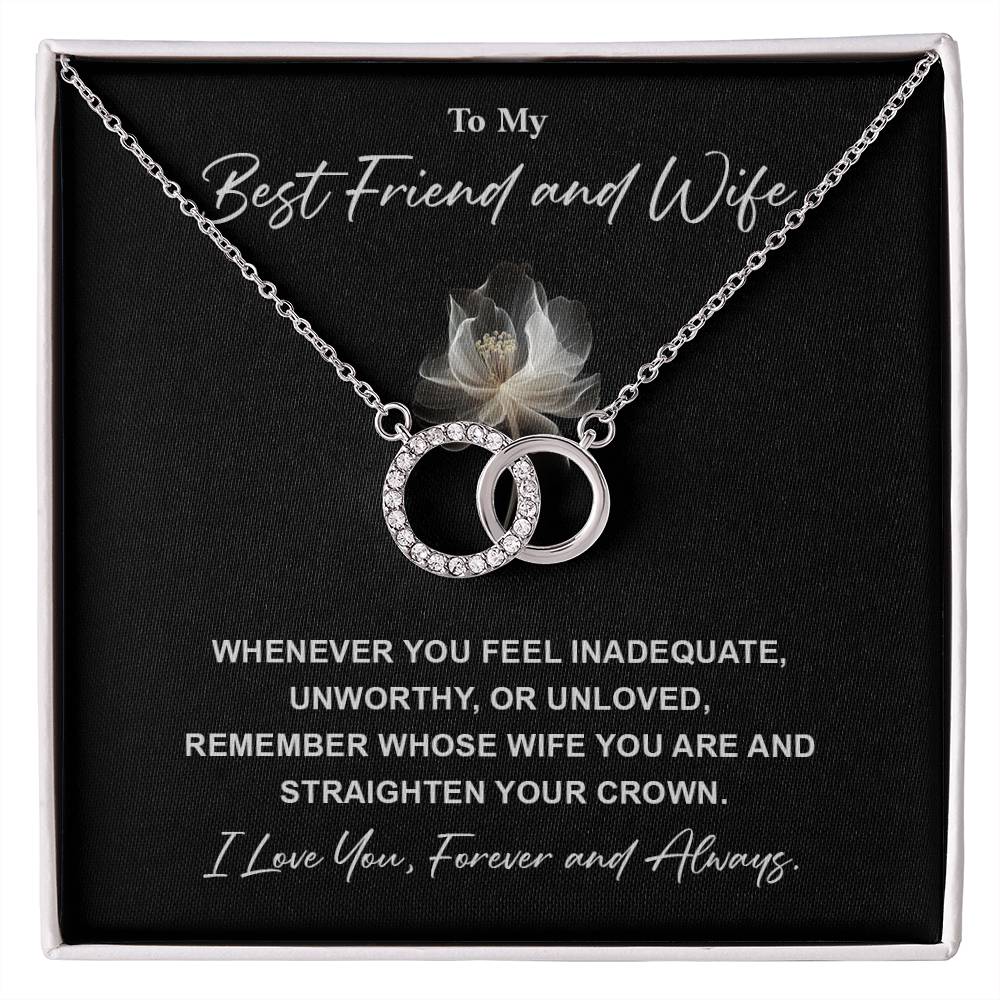 Best Friend Wife Necklace Gift – Love Message Card Box