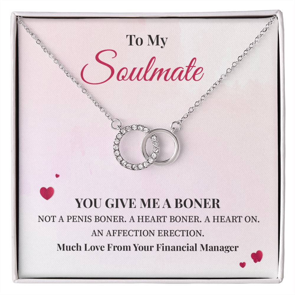 Funny Soulmate Gift for Girlfriend – Message Card Box
