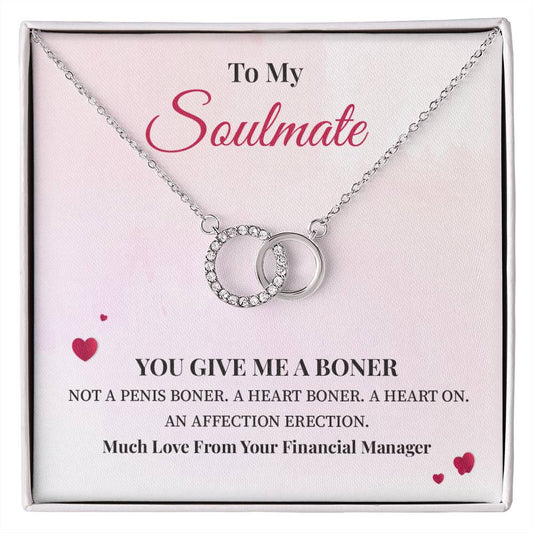 Funny Soulmate Gift for Girlfriend – Message Card Box