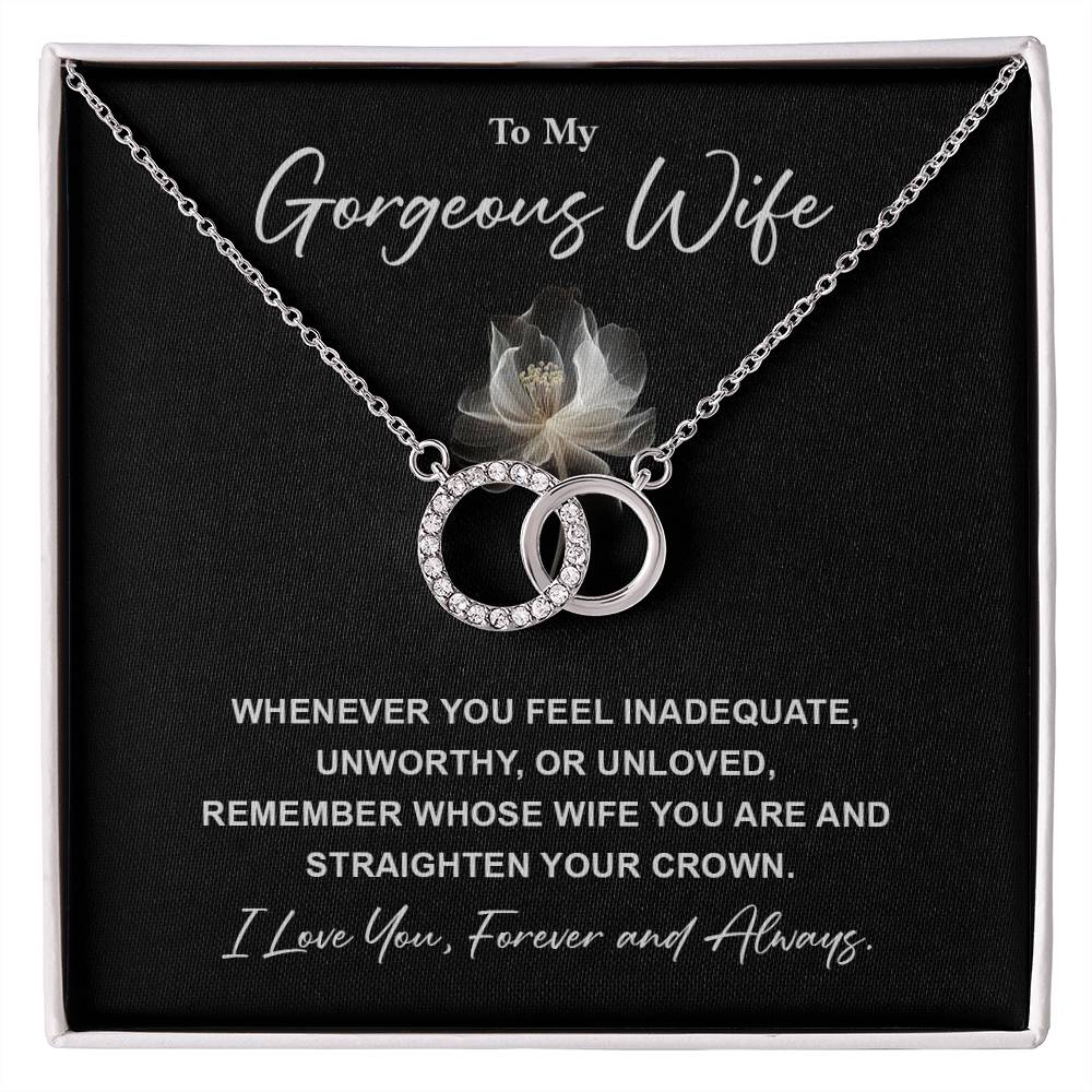 Gorgeous Wife Necklace Gift – Romantic Message Box