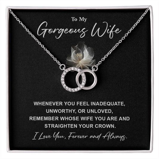 Gorgeous Wife Necklace Gift – Romantic Message Box