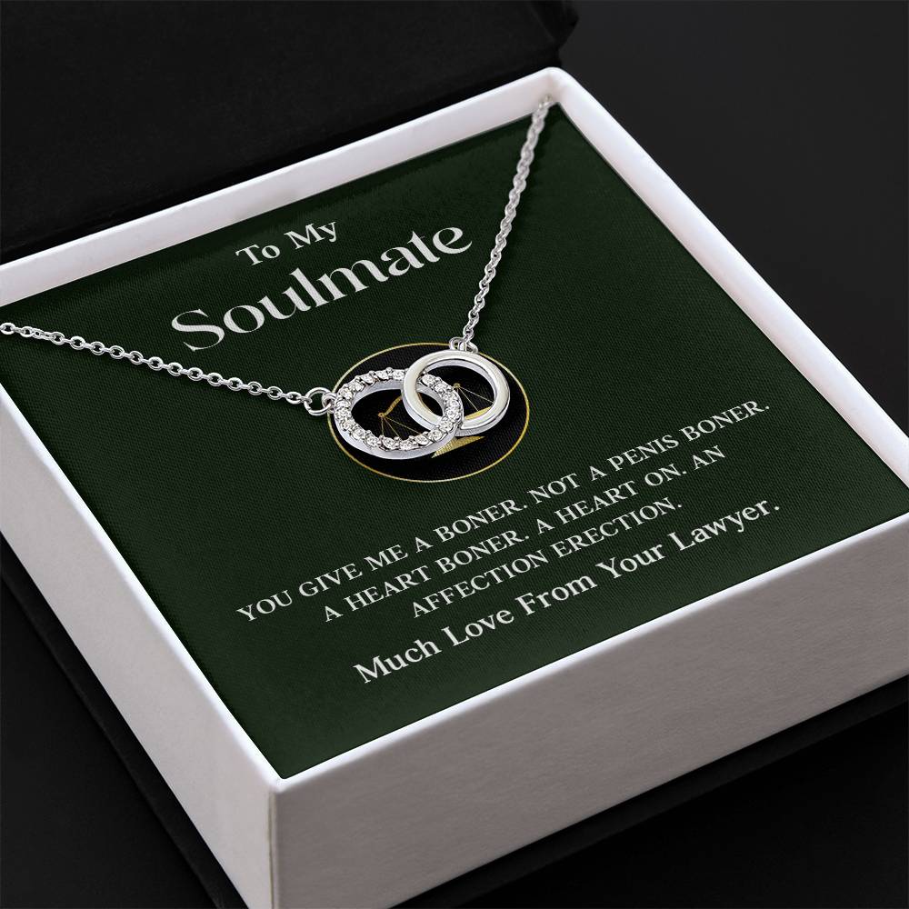 Funny Soulmate Gift from Lawyer – Message Card Box