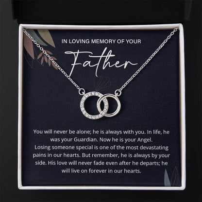 Memorial Necklace for Daughter – Tribute to Her Father