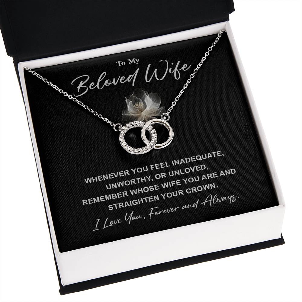 Romantic Gift for Beloved Wife – Necklace with Card