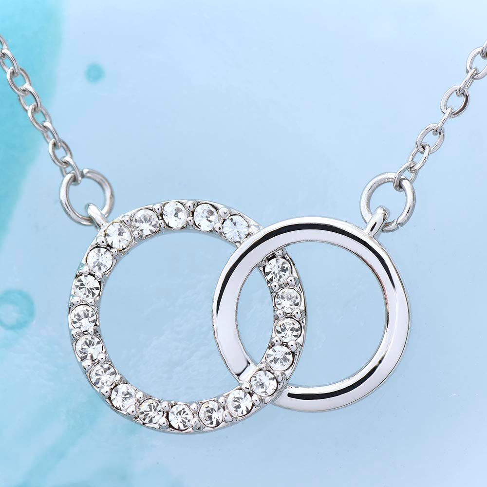 Romantic Soulmate Necklace Gift for Wife Necklace with Message Card